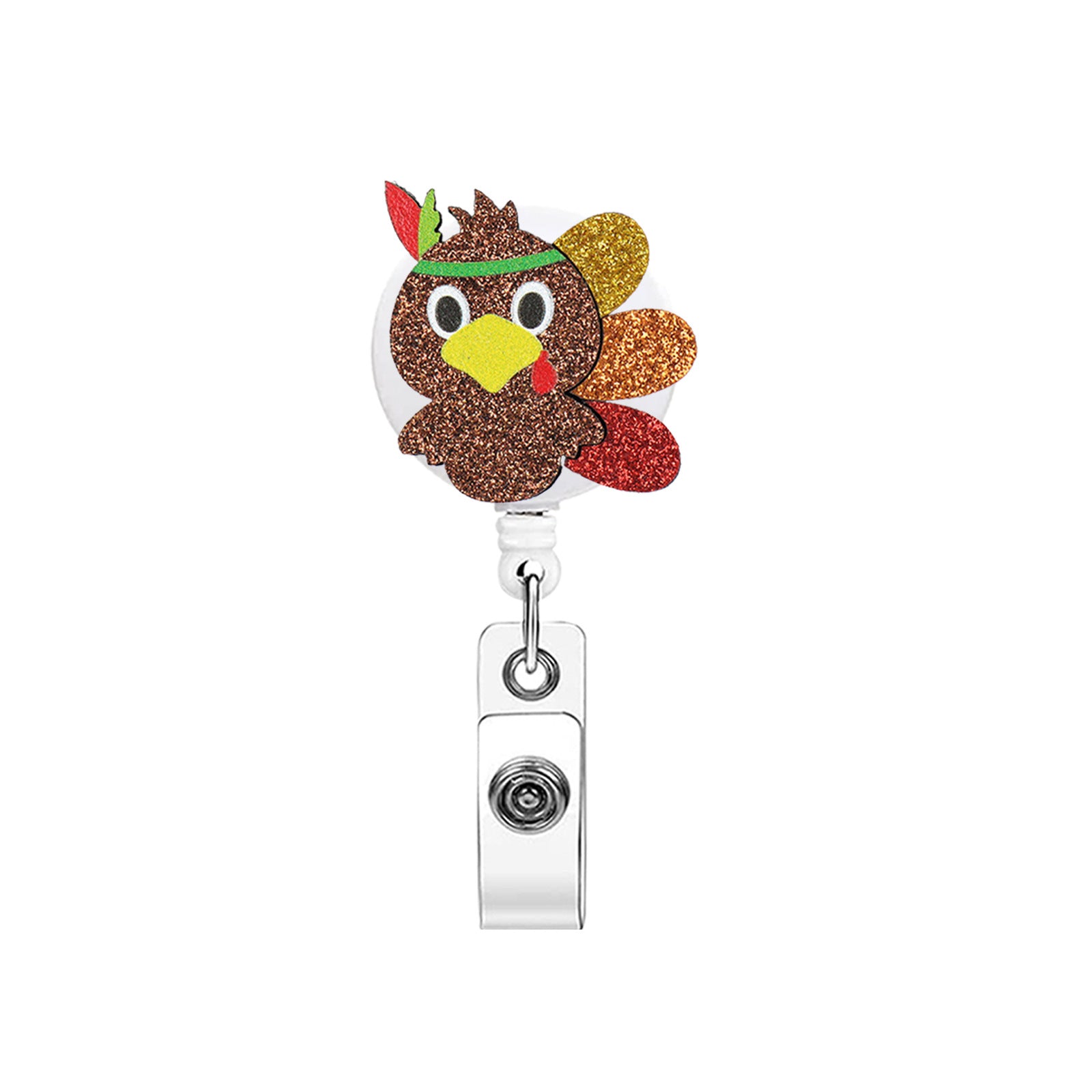 Wholesale Thanksgiving Retractable Roll-Up Badge