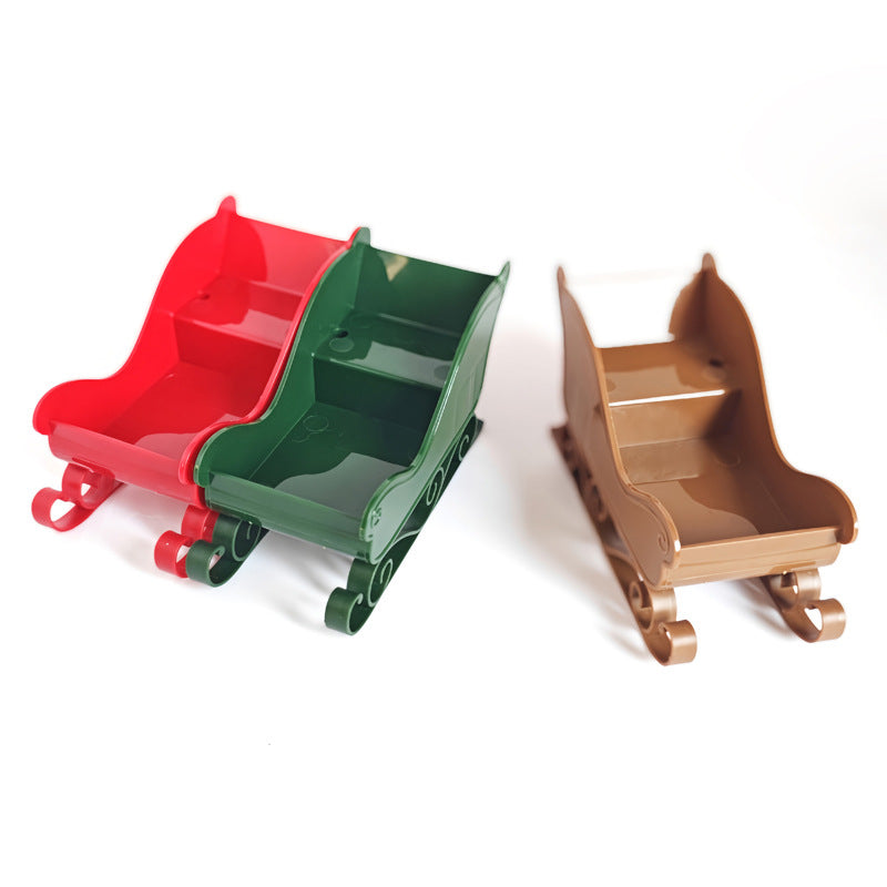 Wholesale Christmas sleigh scooter mini plastic sleigh scooter winter