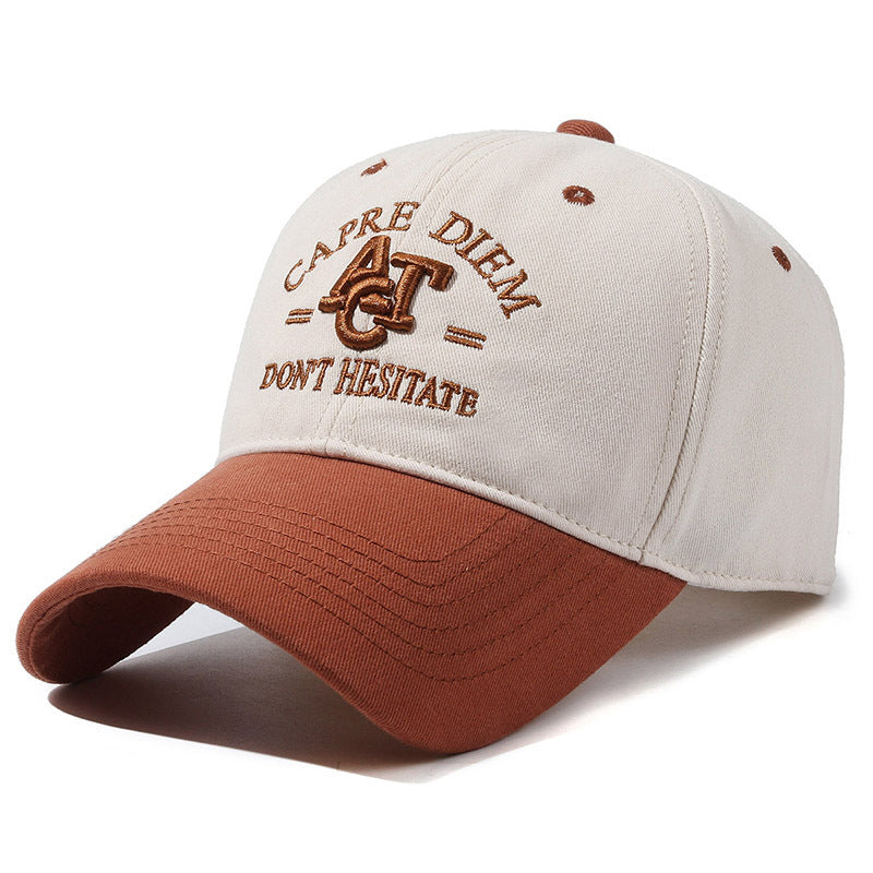 Wholesale Color Matching Casual Versatile Soft Top Sun Visor Baseball Cap