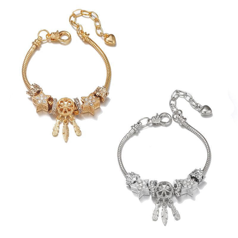 Wholesale DIY Star Beads Dream Catcher Bracelet