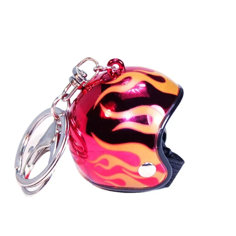 Wholesale Colorful Flame Series Keychain Pendant Car Doll Accessories