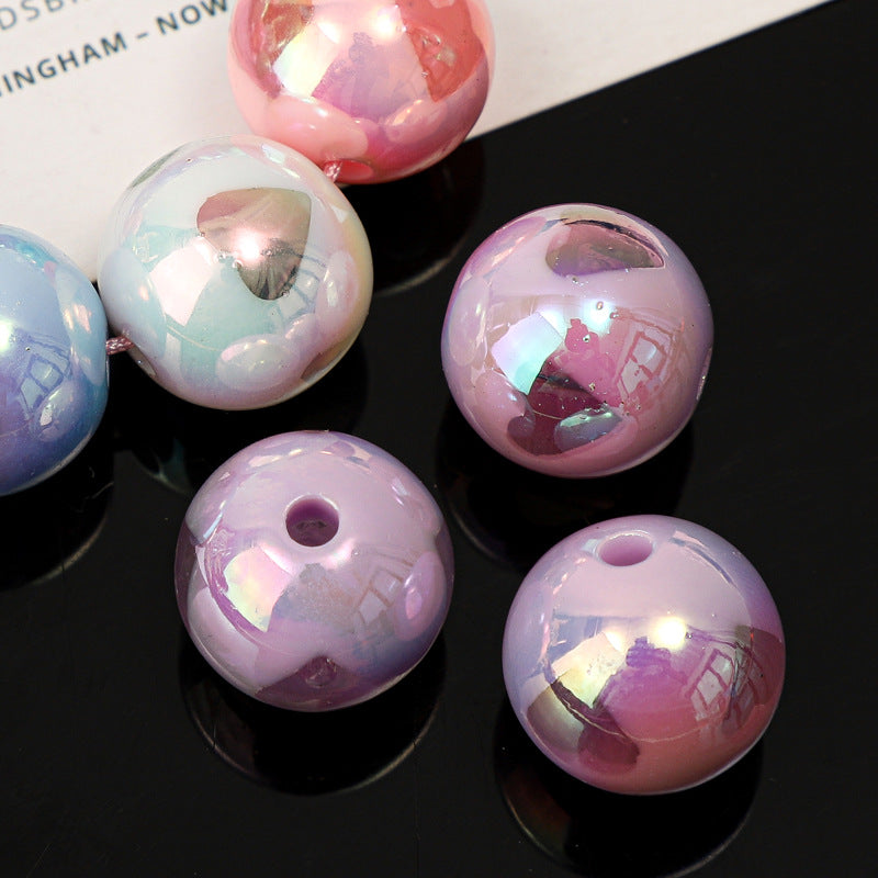 Cuentas de corazón sinfonía acrílico de 50 piezas al por mayor