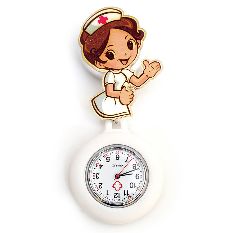 Wholesale Silicone Luminous Nurse Pocket Watch