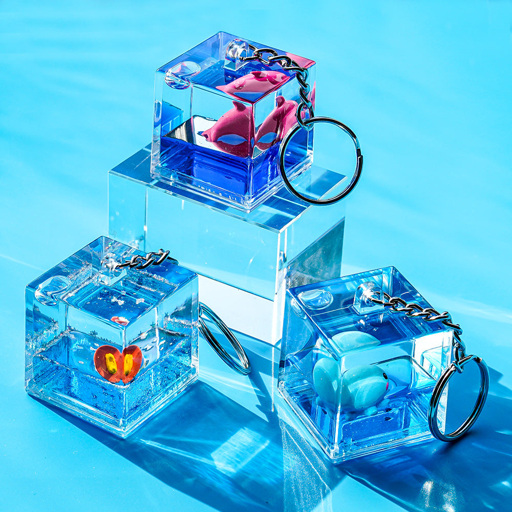 Wholesale Beer Mug Shape Mini Creative Fashion Pendant Keychain