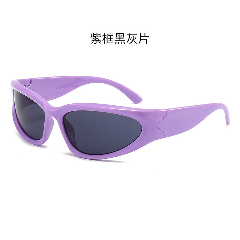 Wholesale Cycling Sunglasses Steampunk Small Frame Sunglasses