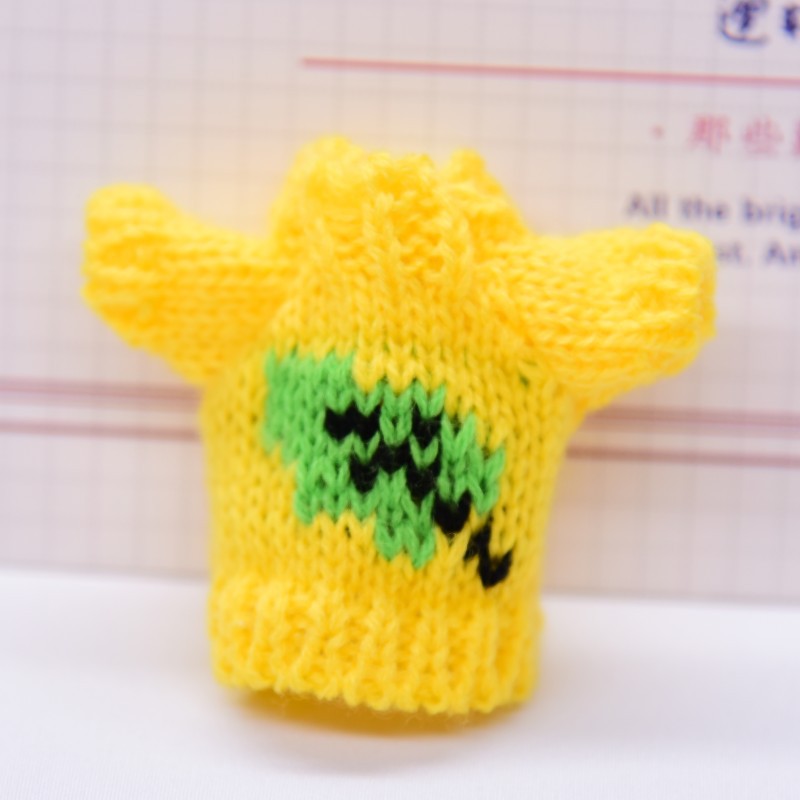 Wholesale Wholesale 10cm Handdog Doll Replacement Clothes Sweater Toy Cotton Doll Accessories Finished Dress-up Accessories