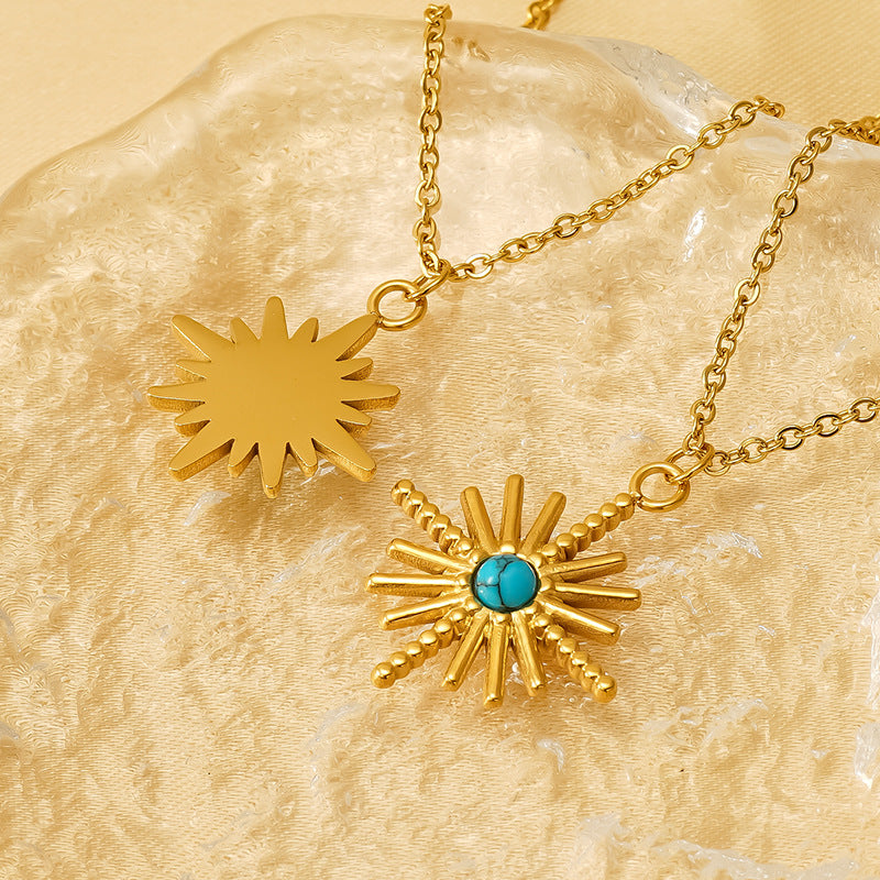 Wholesale Vintage turquoise clavicle necklace