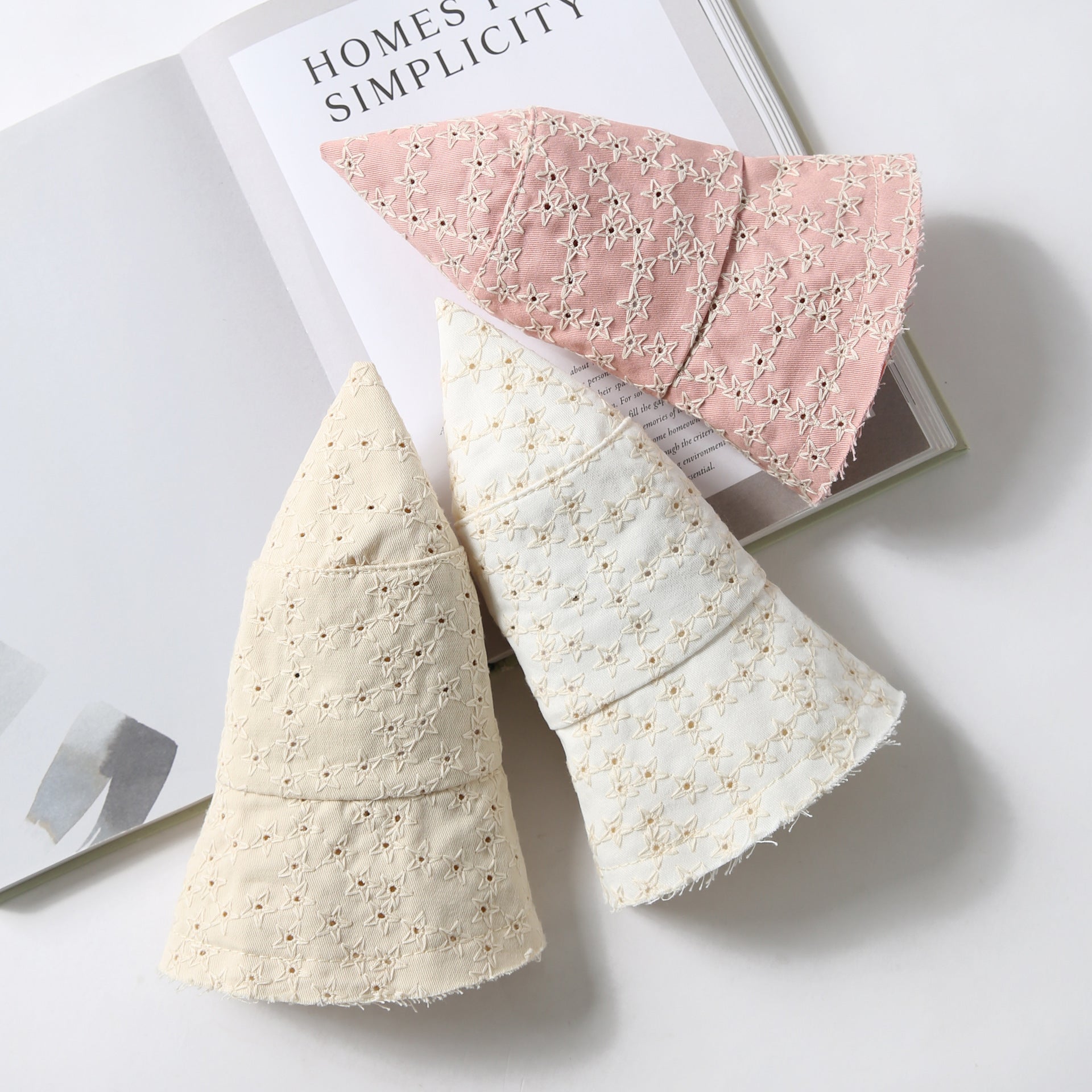 Wholesale Cotton Star Fisherman Hat Women