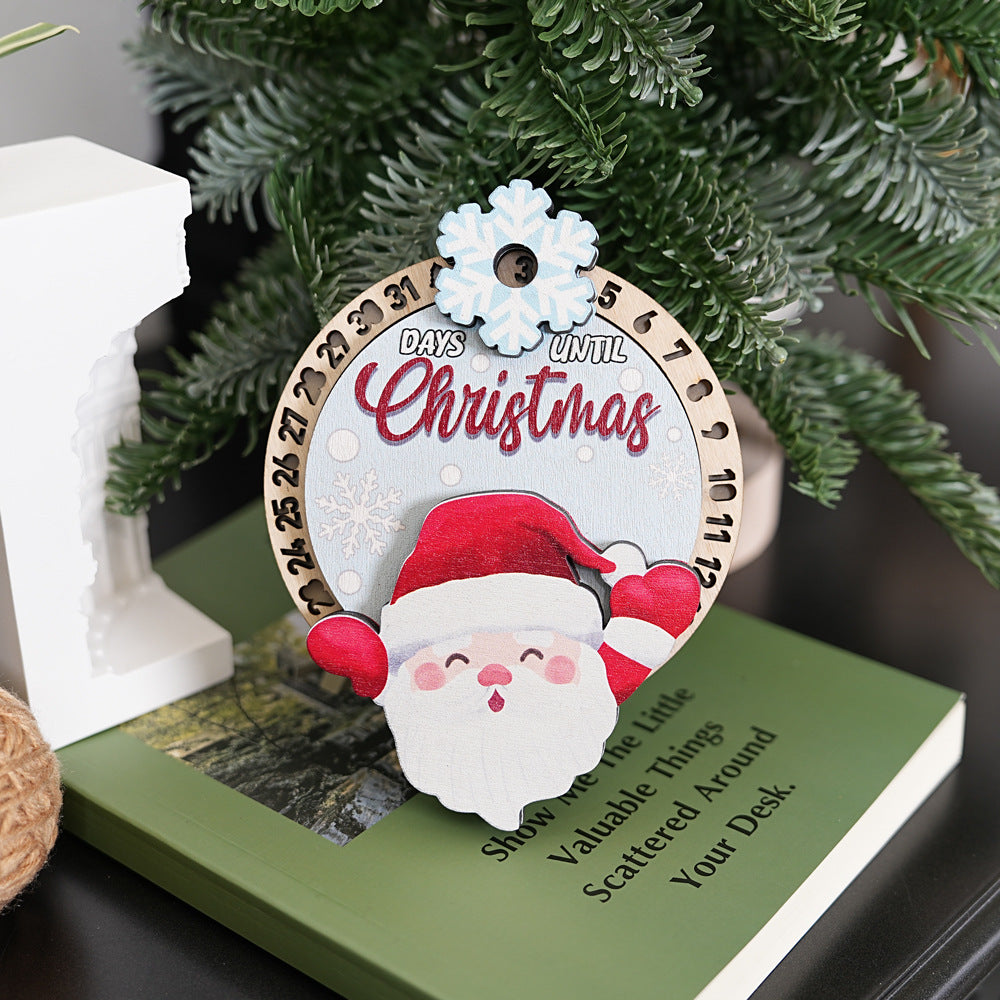 Wholesale Christmas 3D Countdown Photo Frame Magnetic Fridge Magnet