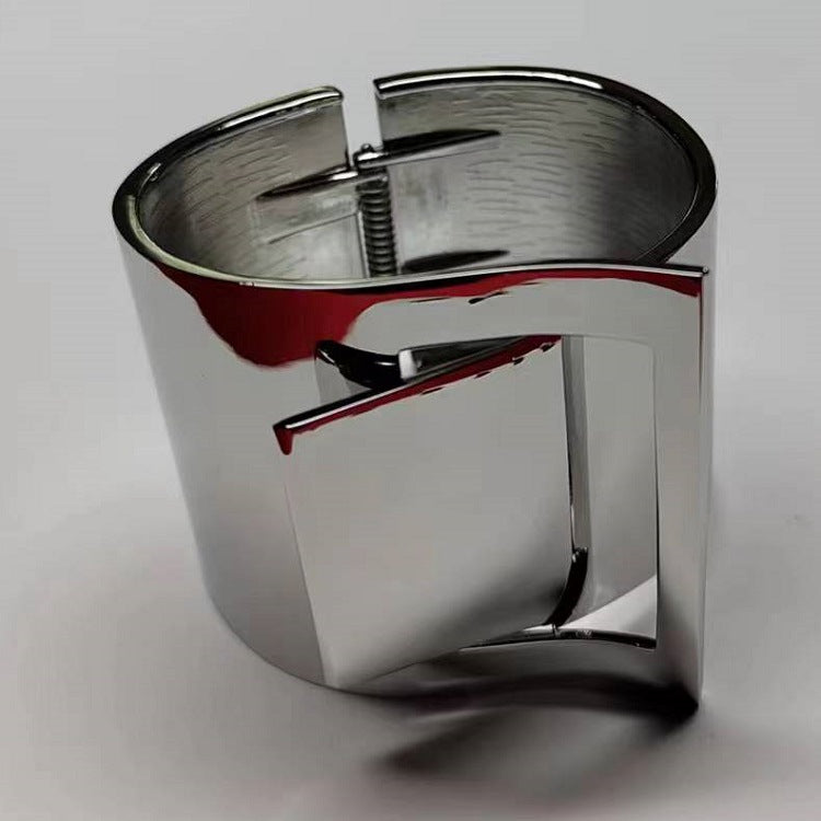 Wholesale Exaggerated Punk Glossy Brushed Retro Electroplated Bracelet