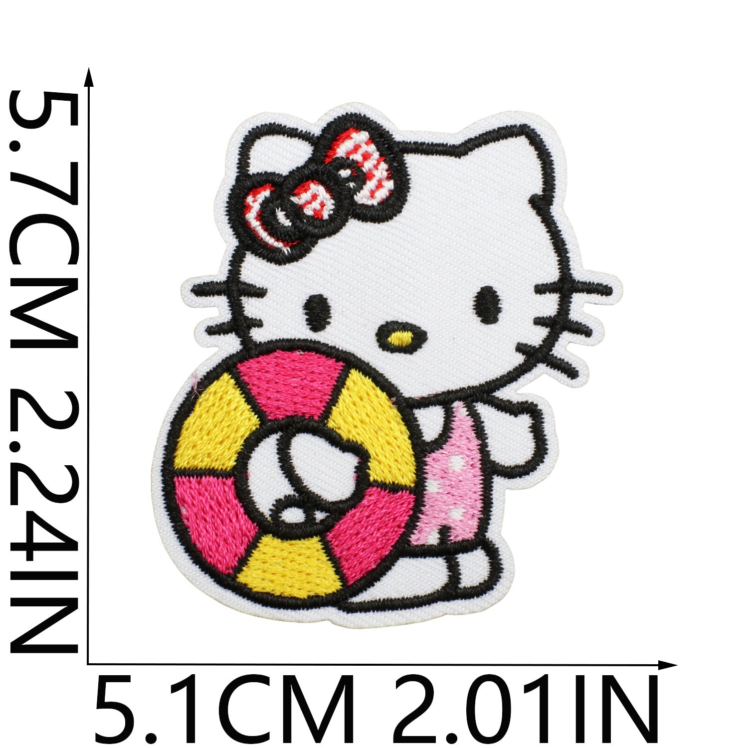 Wholesale Cute Cat Embroidery Patch Iron On Decorative Badge For Clothing Resale Gift OLY Exclusive