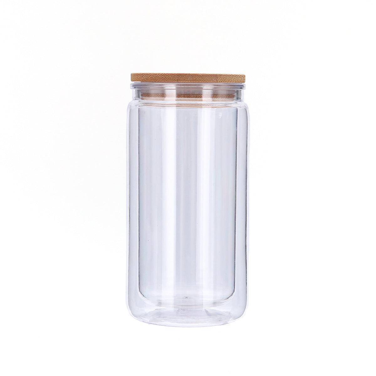 Wholesale Double Layer 16oz Plastic Cup Environmentally Friendly Acrylic Jelly Color Mason Cup Color Lid Can Be DIY Can Be Sticker