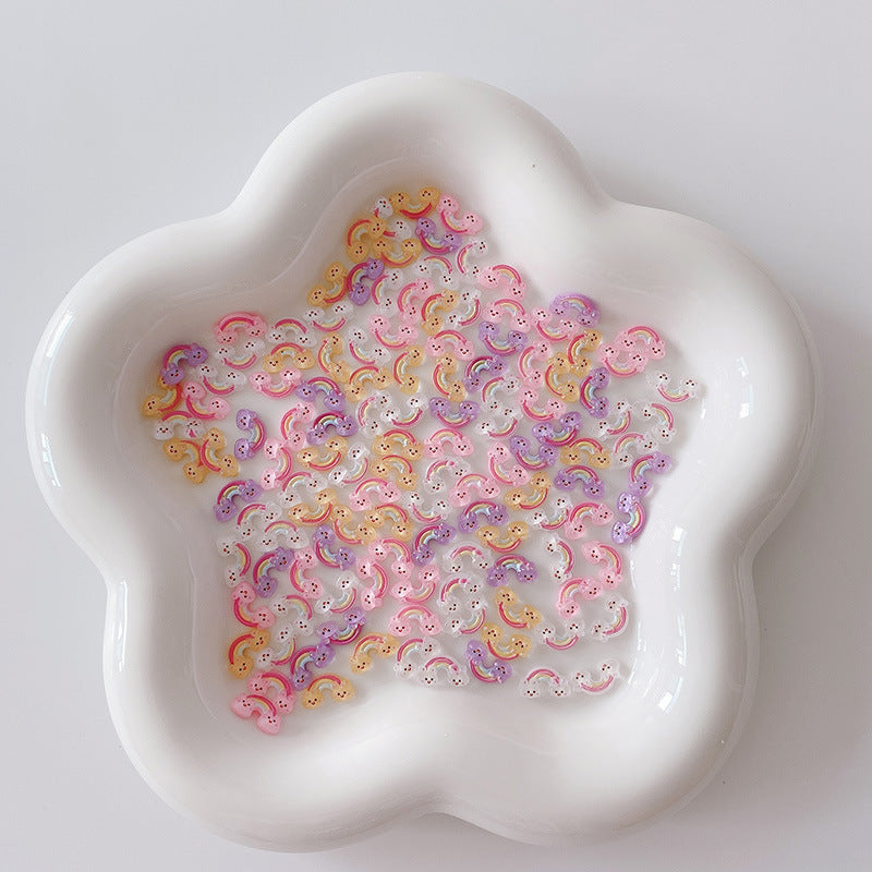 Wholesale 10PCS/Pack Cute Cartoon Rabbit Nail Enhancement DIY Resin Decoration