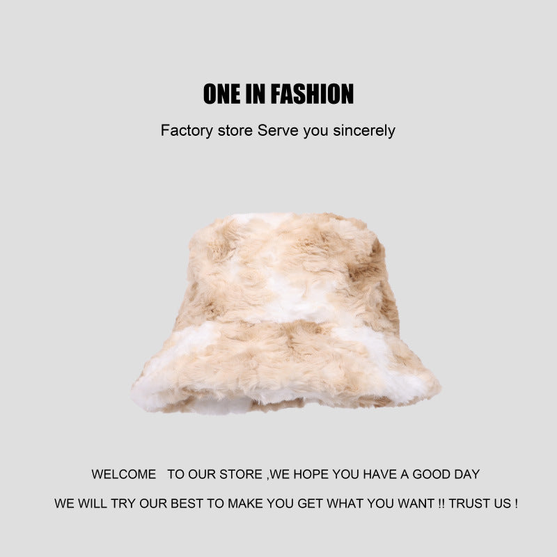 Wholesale Tie Dyed Plush Vintage Fisherman Hats