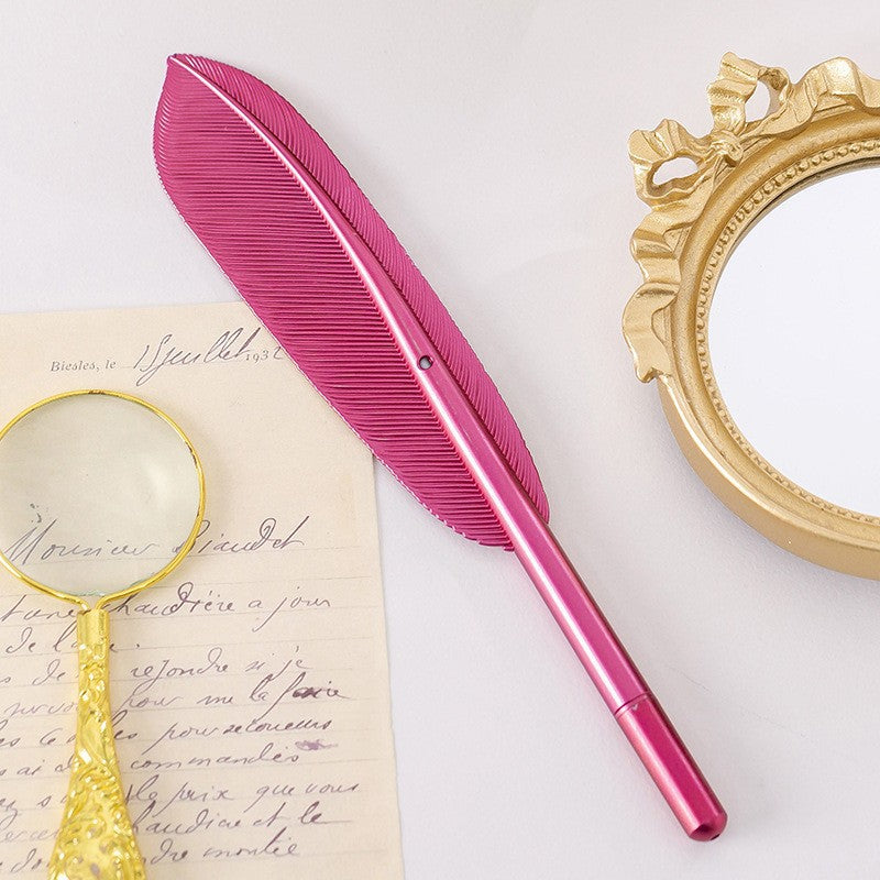 Wholesale Plastic Feather Ballpoint Pens