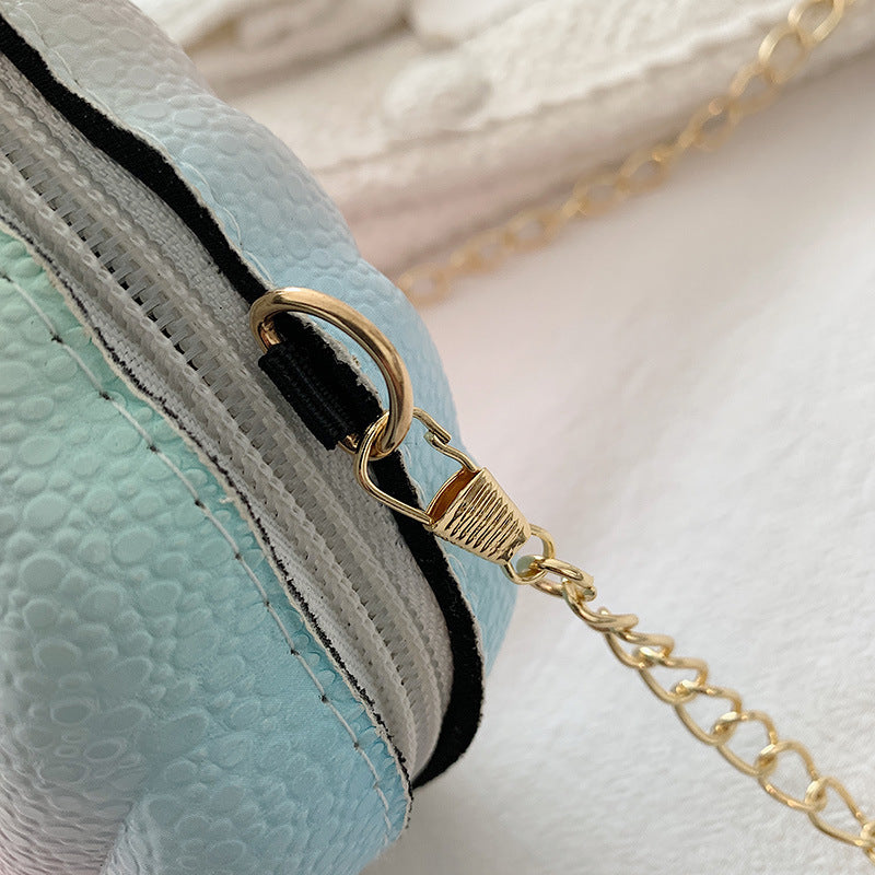 Wholesale Gradient Shell Bag Chain PU Shoulder Crossbody Bag