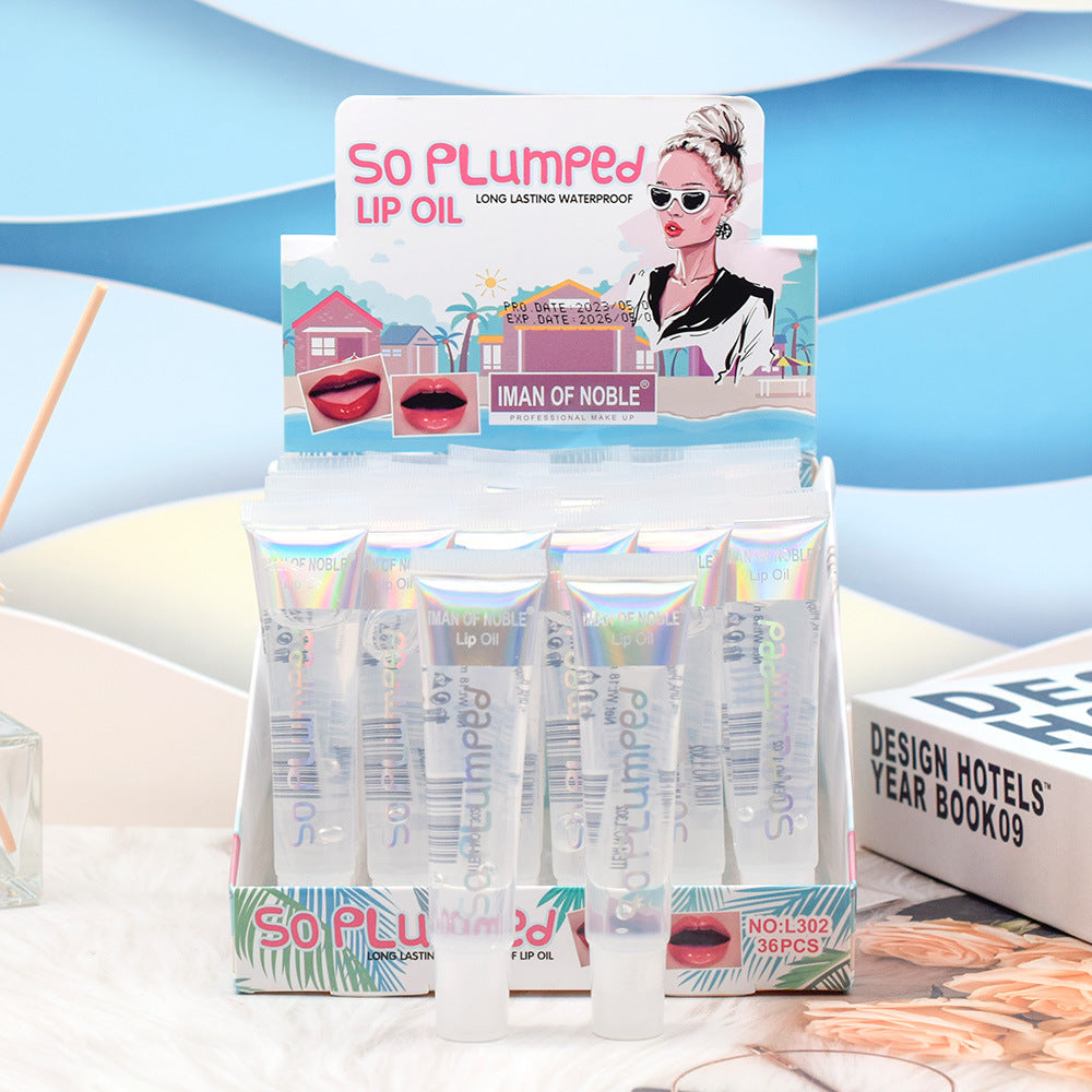 Wholesale 36PCS/PACK Plastic Transparent Moisturizing and Lightening Lip Lines Lip Oil