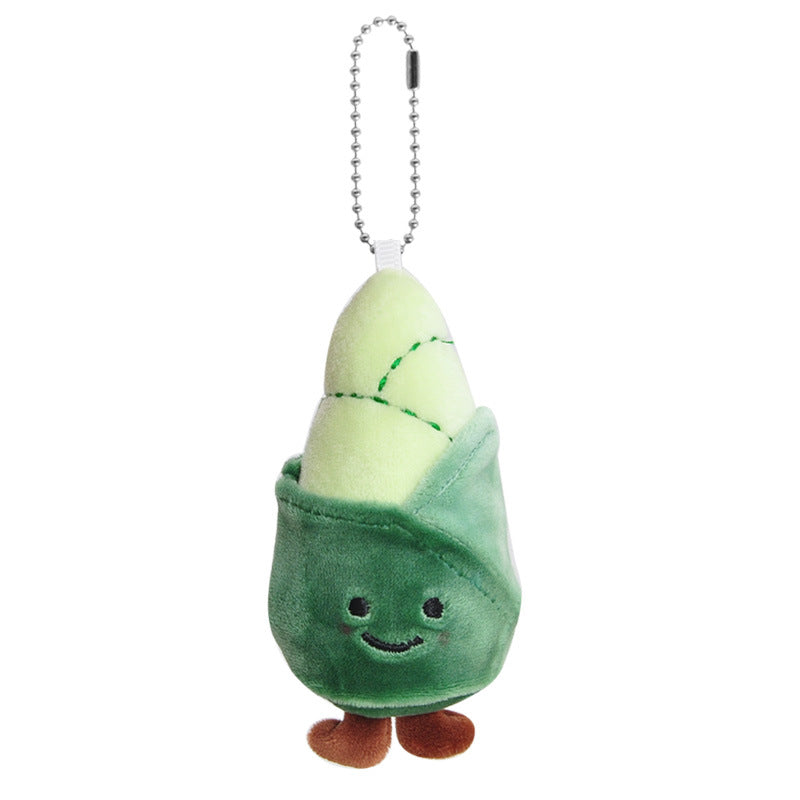 Wholesale Cute Vegetable Plush Keychain