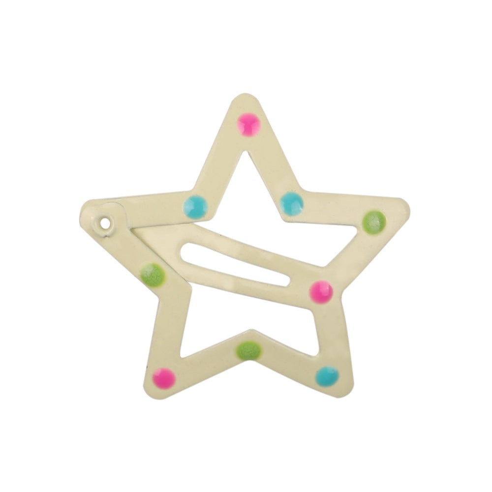 Wholesale Geometric Star Metal Hair Clips
