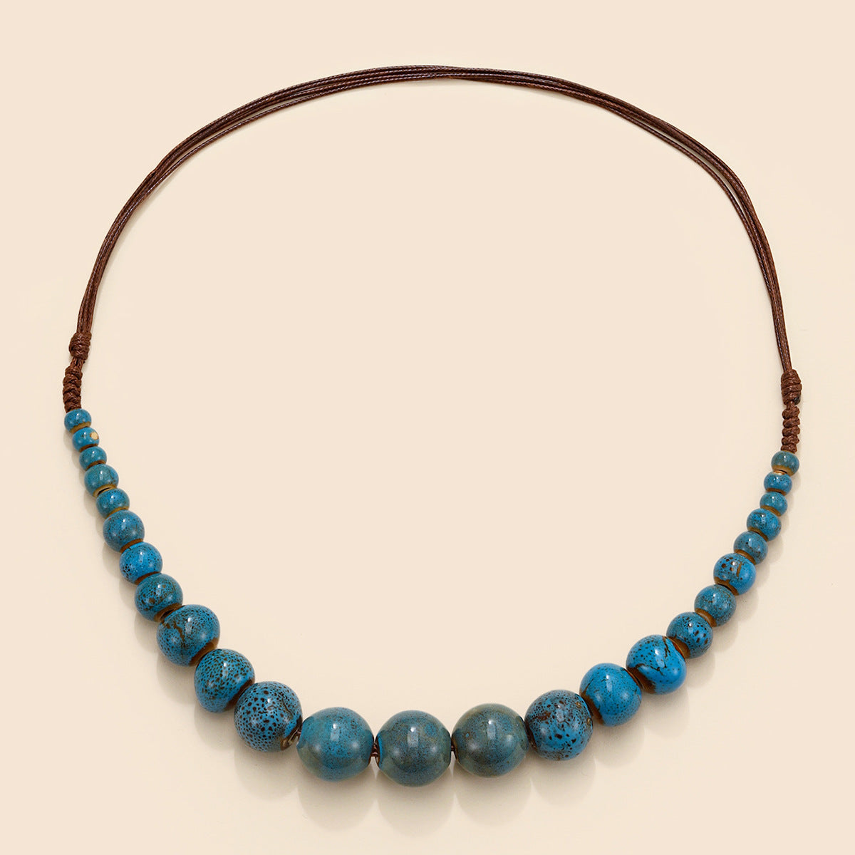 Wholesale Ceramic Gravel Colored Necklaces