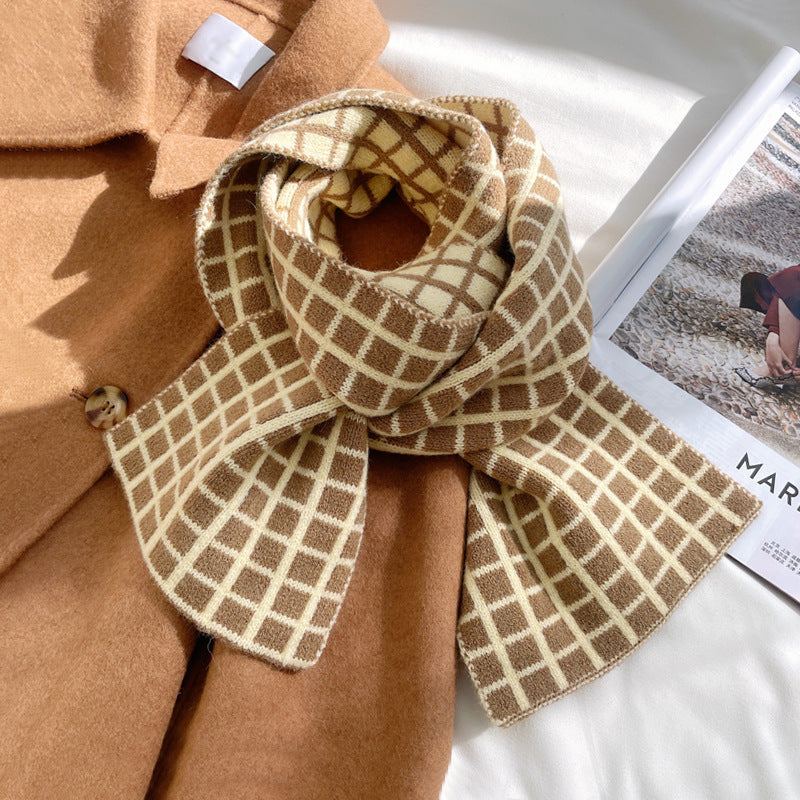 Wholesale Autumn and Winter Knitted Wool Scarf