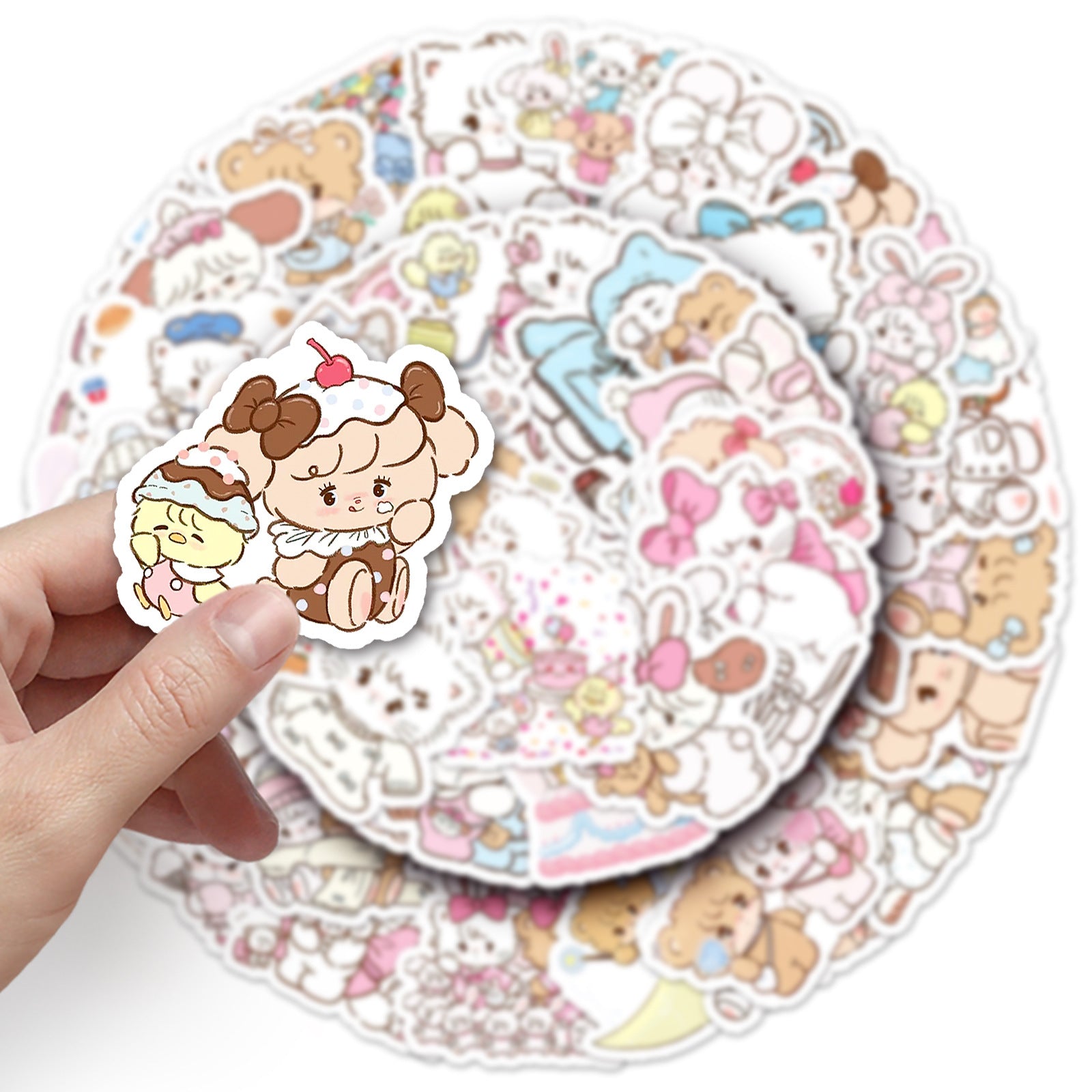 Wholesale 56 cute cartoon soft and able Mikko doodle stickers