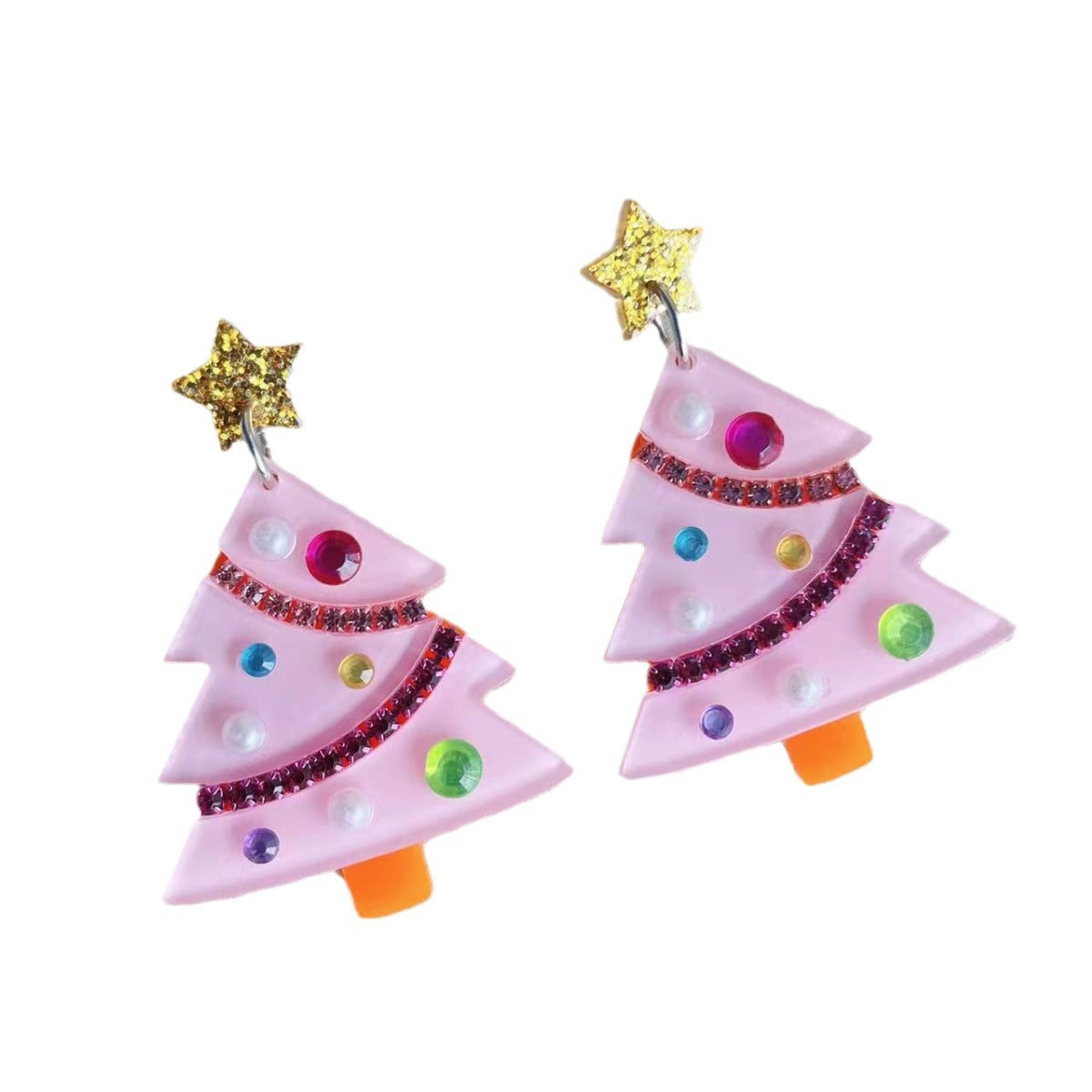 Wholesale Christmas Acrylic Earrings  Holiday  Earrings