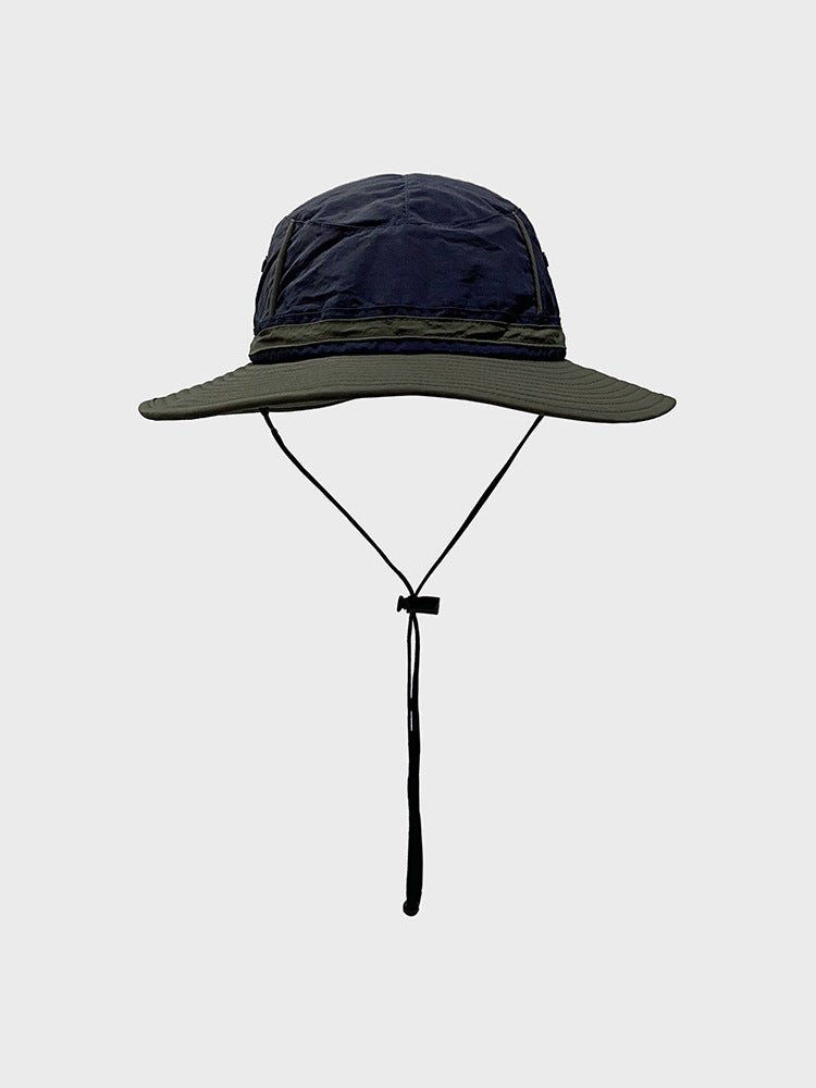Wholesale Summer Quick Dry Breathable Drawstring Cotton Fisherman Hat