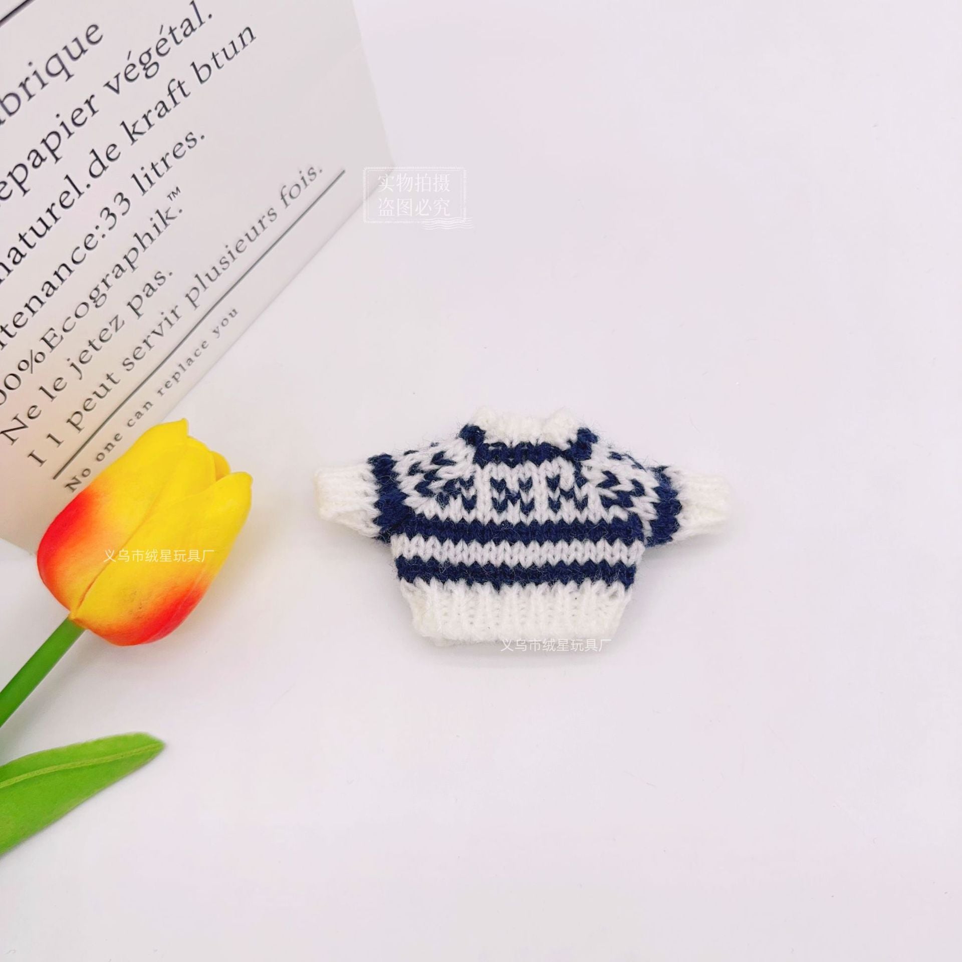 Wholesale Creative Cotton Sweater Doll Accessories Little Clothes for Cotton Dolls Dog Leader Costume Toy Series Life Category