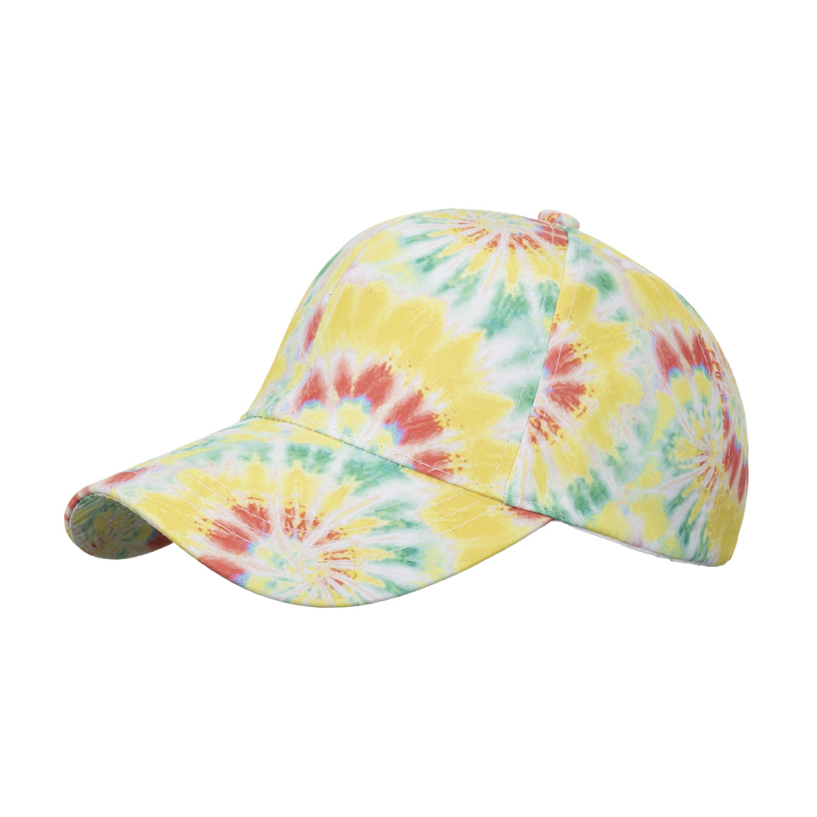 Wholesale Gradient Tie Dyed Polyester Baseball Caps