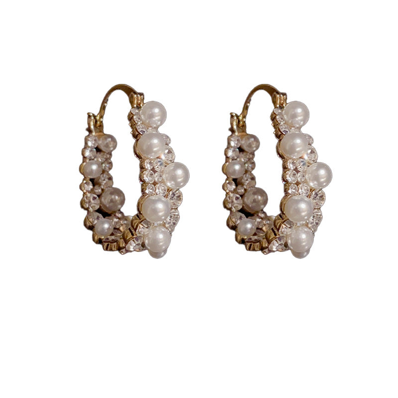 Wholesale Pearl Copper Earrings