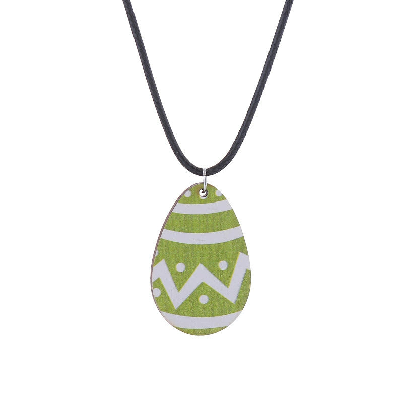 Wholesale Easter rabbit Flower Basket Cute Wood Earrings