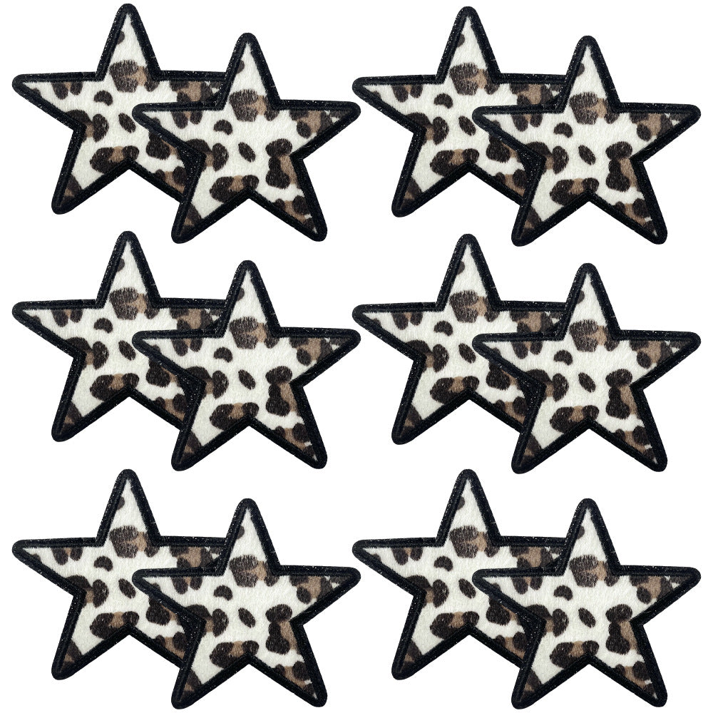 Wholesale  Leopard MAMA Ironing Embroidery Cloth DIY Patches