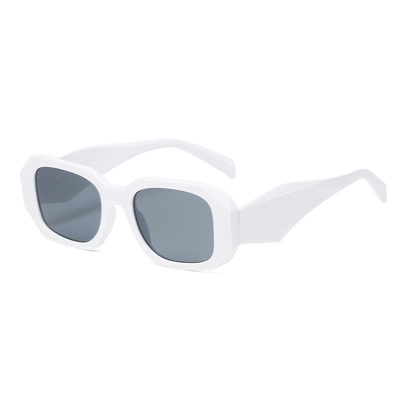 Wholesale Square Frame Thick Plate PC Sunglasses