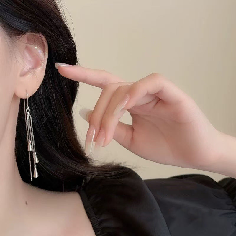 Wholesale French teardrop tassel earrings