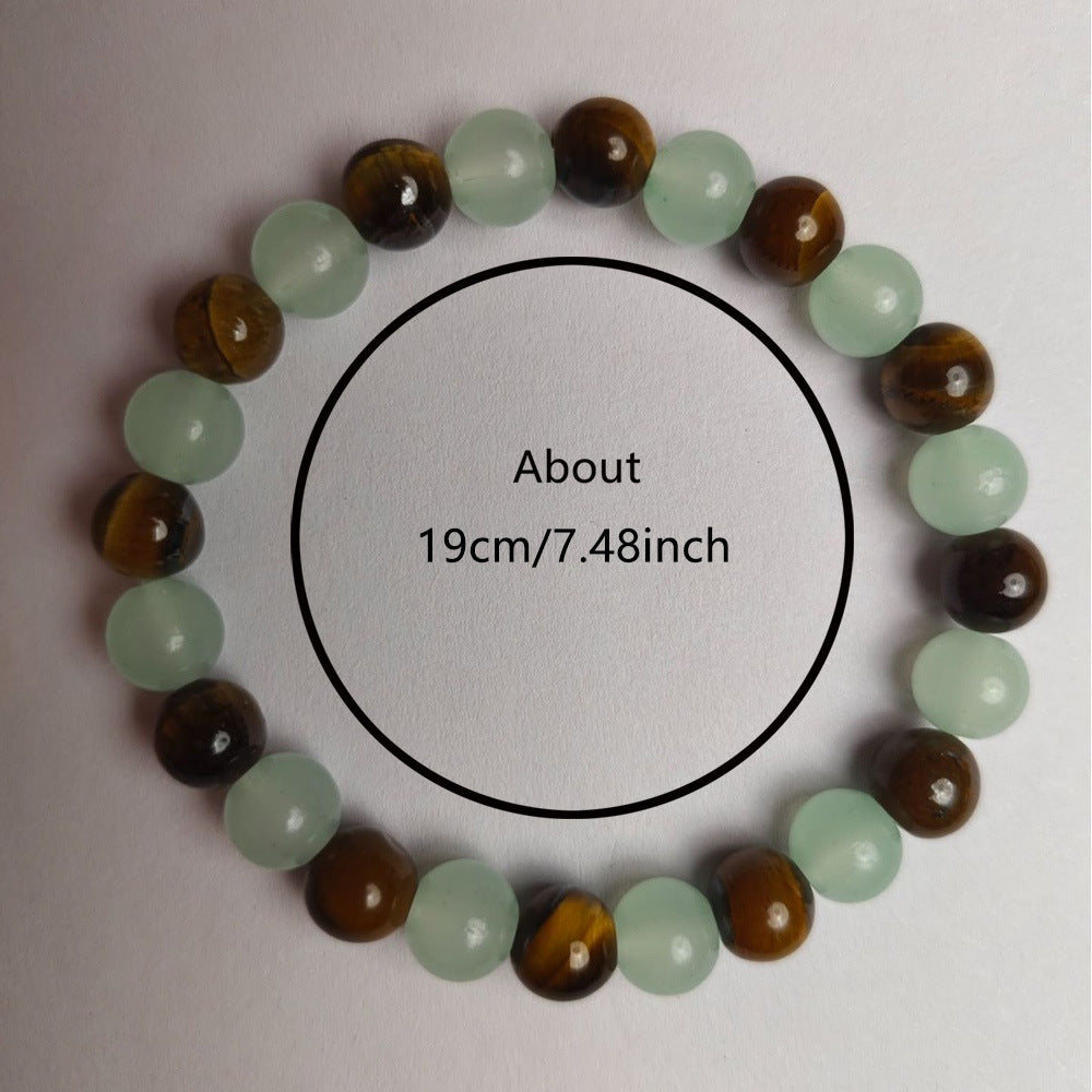 Wholesale  Green Tiger Eye Natural Stone Bracelets