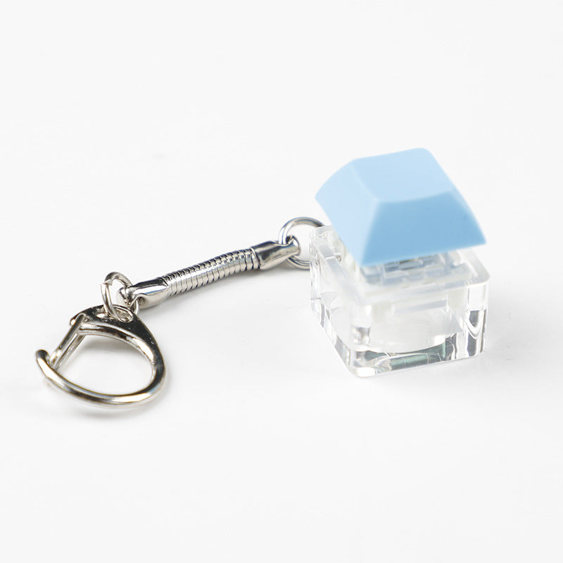 Wholesale Acrylic Decompression Mechanical Keyboard Axis Tester Fidget Keychains
