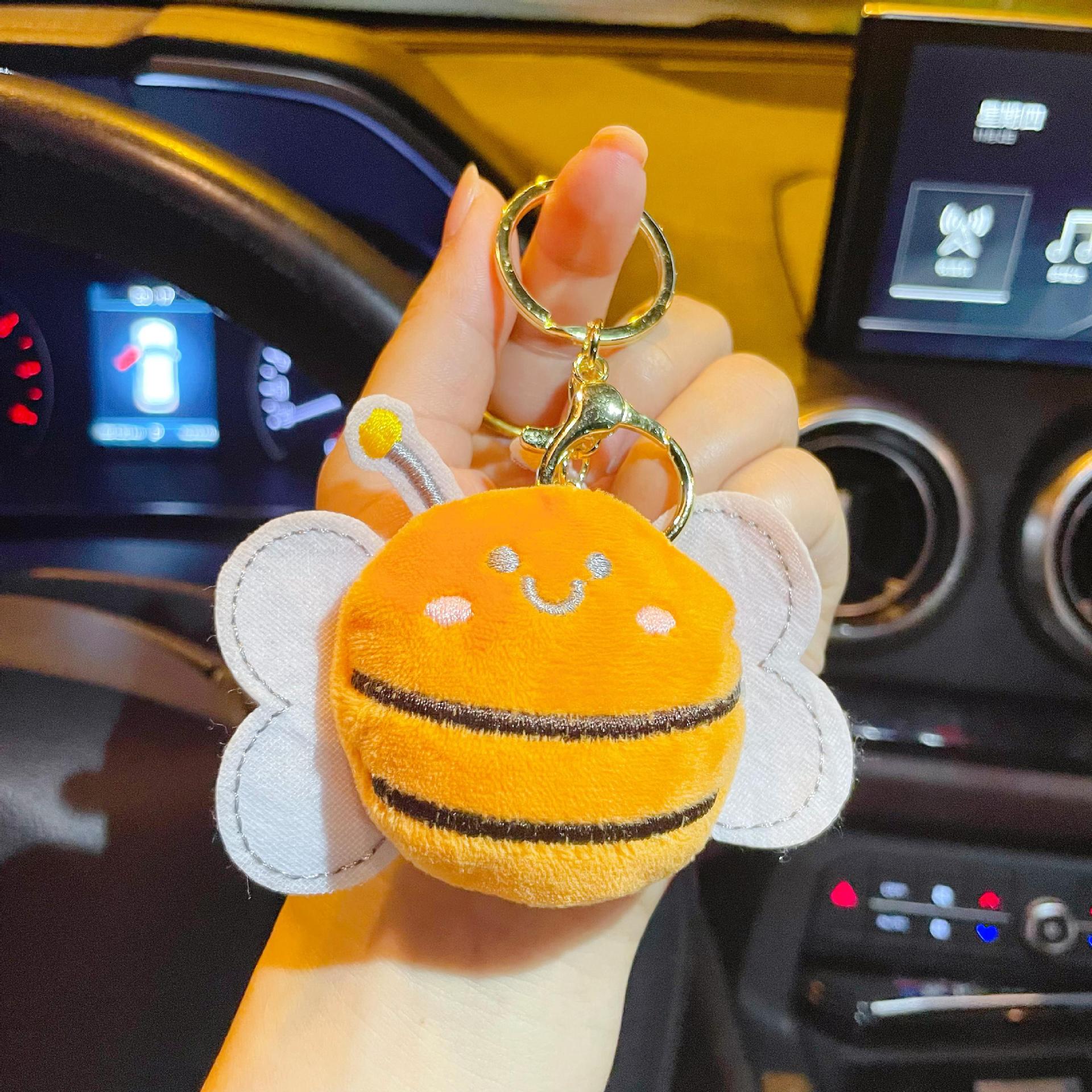 Wholesale Cartoon plush doll keychain