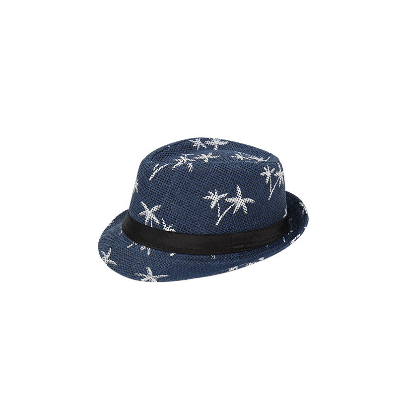 Wholesale Beach style tourism sun shading summer grass jazz hat