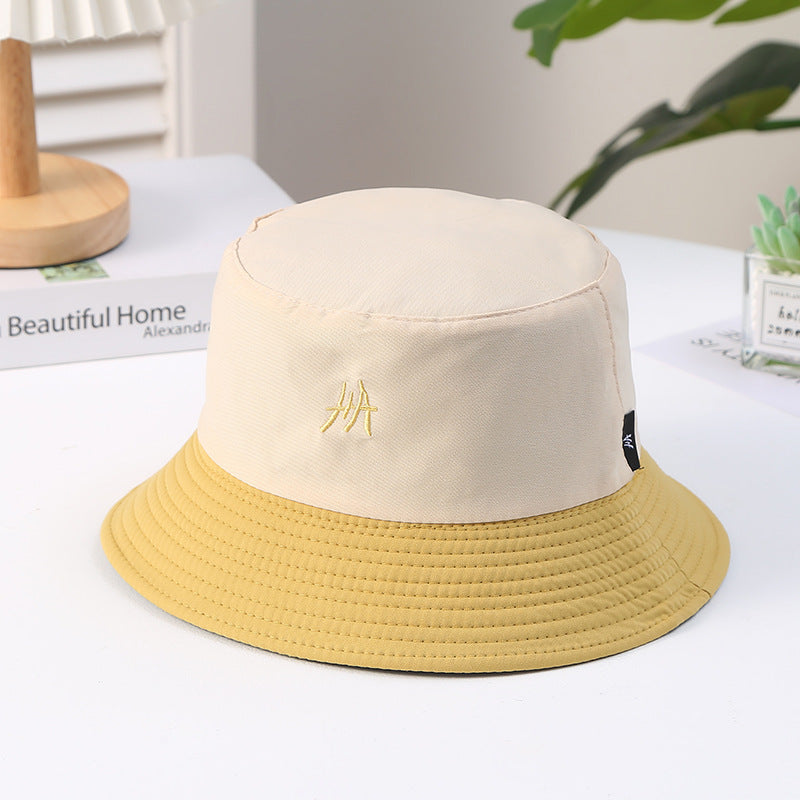 Bordado de color al por mayor Bordado de poliéster Sunshade Bucket Bucket Sombrero