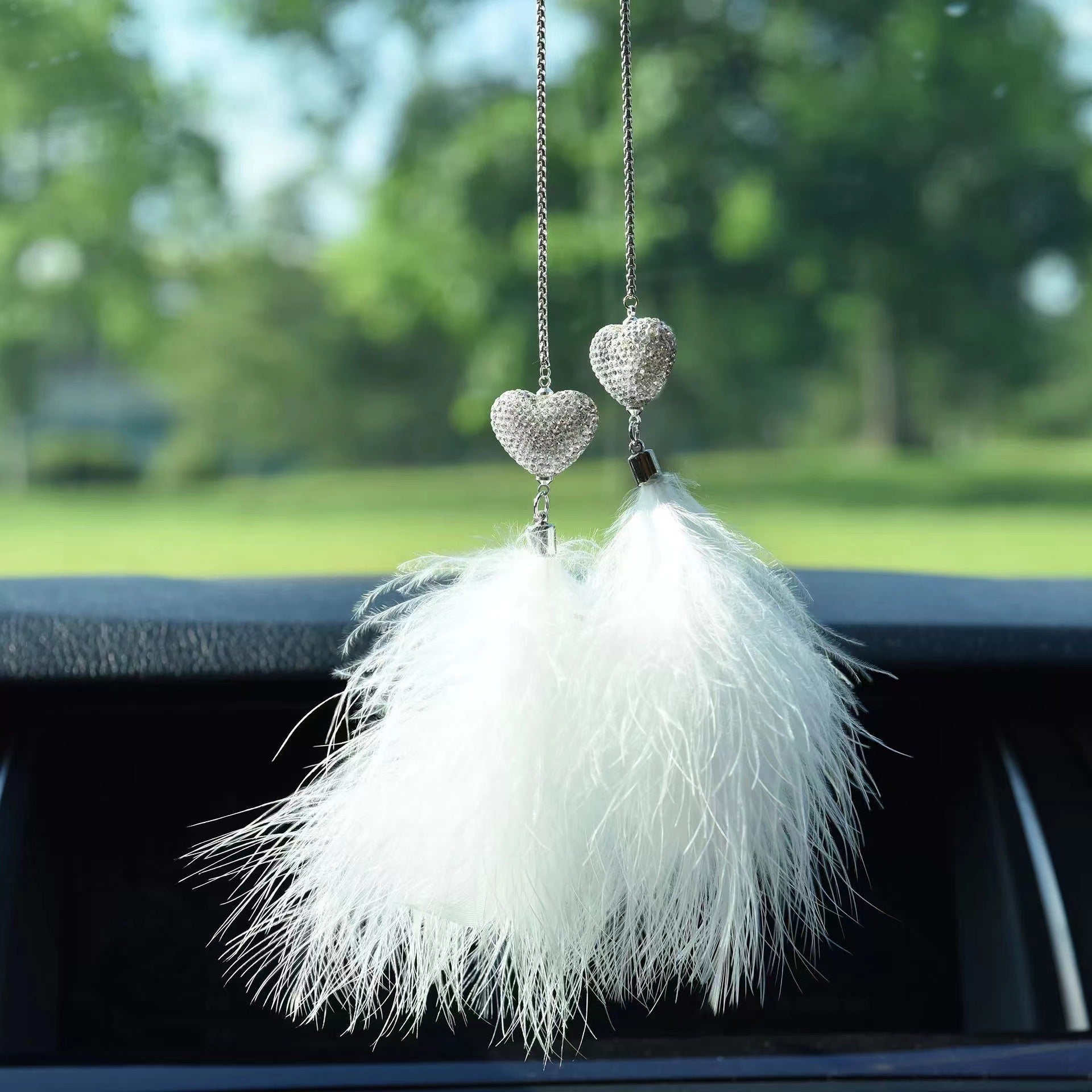Wholesale Feather Pendant Alloy Car Accessories