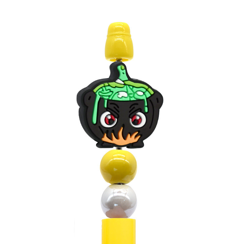 Wholesale  Random 100pcs/pack   Funny Pumpkin Series  Beads Focal Beads