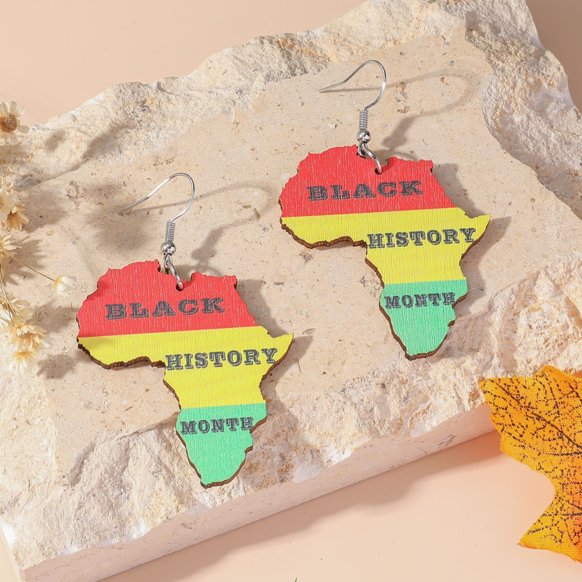 Wholesale Simple Wooden All-match Earrings