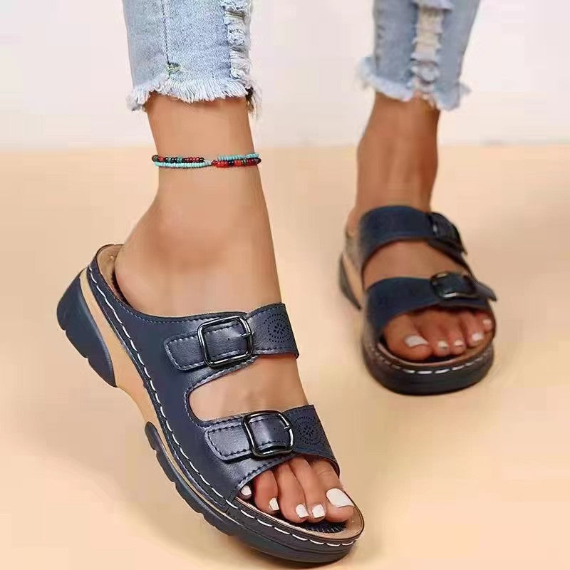 Wholesale Women's Warm Winter Home Shoes Indoor Comfortable Eva Material Anti-slip sandals