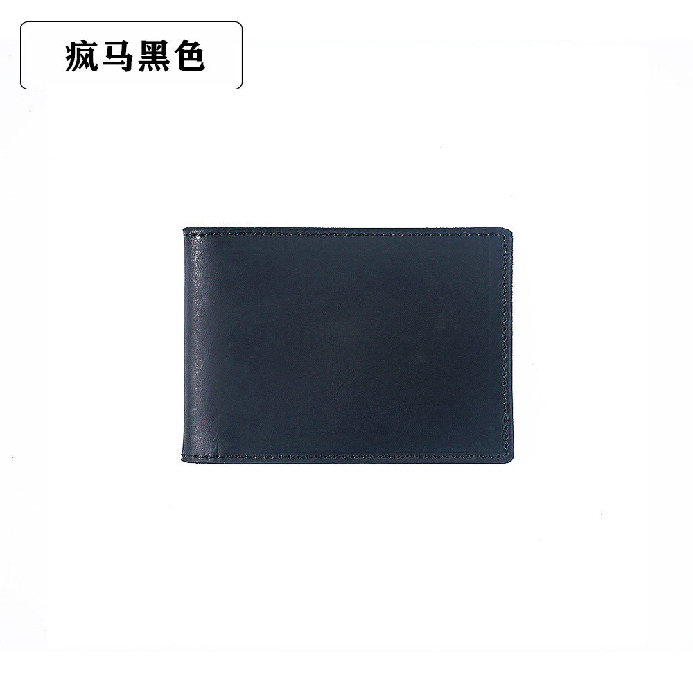Wholesale Genuine Leather Vintage Driving License Holder Leather Case Coin Purse
