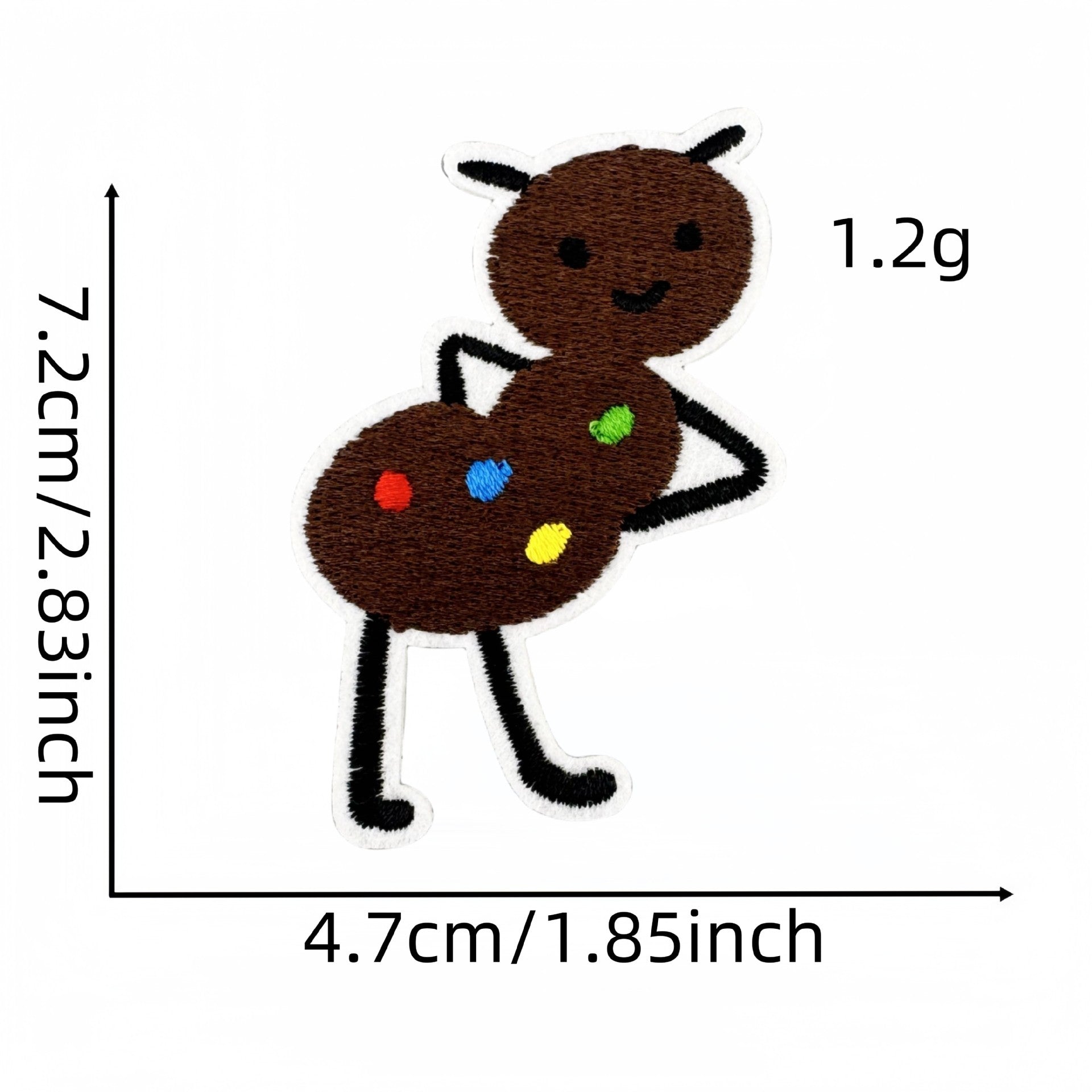 Wholesale Cute animal embroidery patch frog turtle iron-on patch