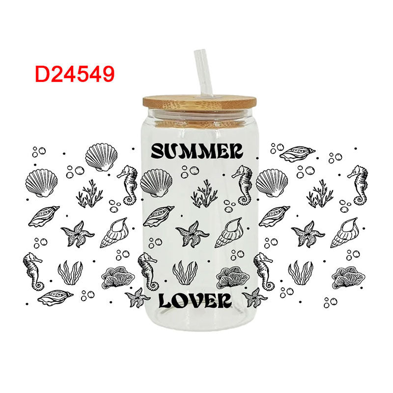 Wholesale UV Transfer Paste Glass Crystal Label Crystal Paste 16OZ UV DTF WRAPS