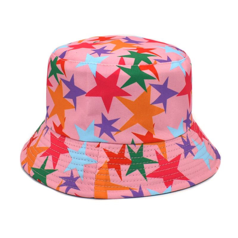 Algodón al por mayor de algodón de estampado de estampado de estrellas de cinco puntas