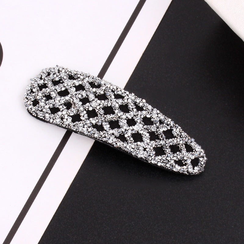 Wholesale Grid Diamond Hair Clips