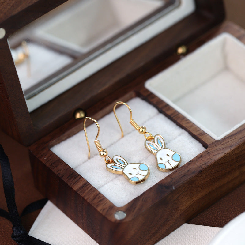 Wholesale Easter cartoon cute rabbit earrings